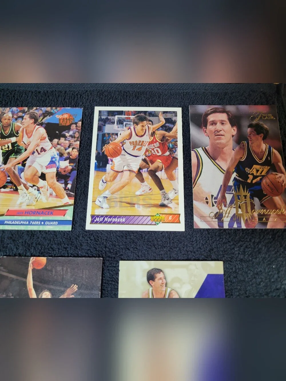 Jeff Hornacek Trading Card Lot